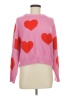 Divided by H&M Hearts Pink Pullover Sweater Size M - photo 1