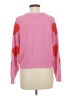 Divided by H&M Hearts Pink Pullover Sweater Size M - photo 2
