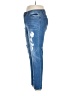 Harmony + Havoc Hearts Blue Jeans Size 10 - photo 5