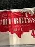 Chubbies 100% Cotton Stripes Red Denim Shorts Size 4 - photo 3