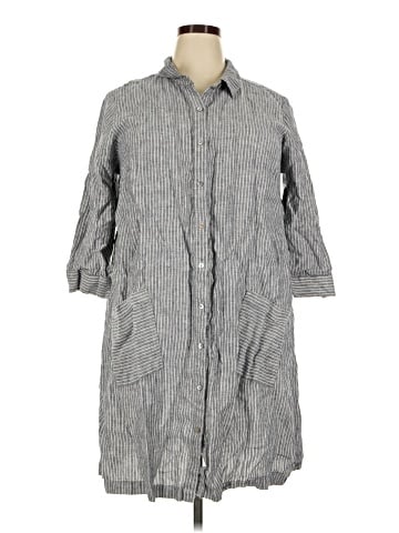 J.Jill 3/4 Sleeve Button-Down Shirt (view 1)
