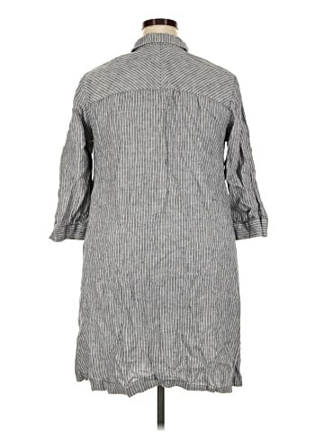 J.Jill 3/4 Sleeve Button-Down Shirt (view 2)