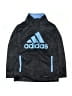 Adidas 100% Polyester Blue Track Jacket Size 7 - photo 1