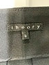 Theory Solid Black Wool Skirt Size 8 - photo 4