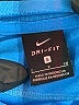 Nike 100% Polyester Blue Track Jacket Size S - photo 6