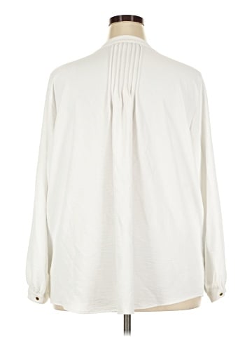 Calvin Klein Long Sleeve Blouse (view 2)