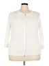 Talbots Outlet Ivory Cardigan Size 3X - photo 1