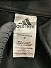 Adidas 100% Polyester Solid Black Track Jacket Size 6 - photo 3