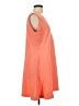 Lands' End Solid Orange Casual Dress Size L - photo 4