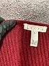 Leith Burgundy Cardigan Size S - photo 7