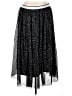 ModCloth 100% Polyester Stars Black Formal Skirt Size XL - photo 1