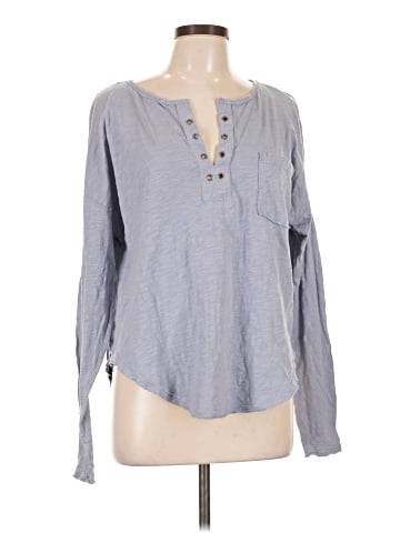 Bobi Long Sleeve Henley (view 1)