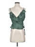 JOA 100% Polyester Green Sleeveless Blouse Size S - photo 1