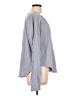 Bobi 100% Cotton Gray Long Sleeve Henley Size L - photo 4