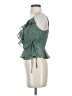 JOA 100% Polyester Green Sleeveless Blouse Size S - photo 5