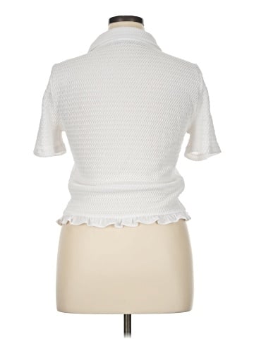 Ann Taylor LOFT Short Sleeve Blouse (view 2)