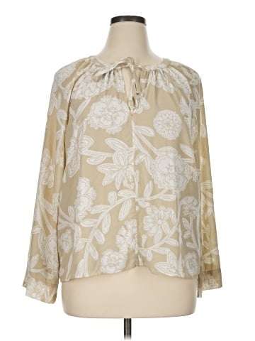 Ann Taylor LOFT 3/4 Sleeve Blouse (view 1)