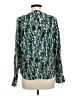 BOSS by HUGO BOSS Teal Long Sleeve Blouse Size 8 - photo 2