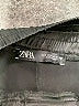 Zara Metallic Black Shorts Size S - photo 3
