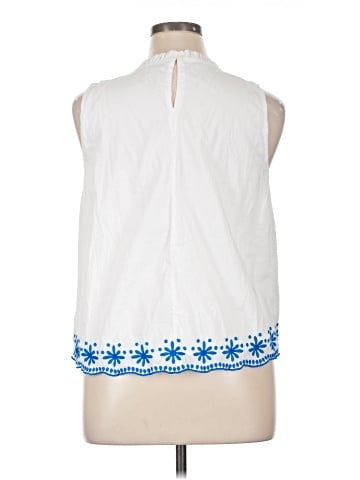J.Crew Factory Store Sleeveless Blouse (view 2)
