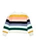 Gap Kids Stripes White Pullover Sweater Size 6 - 7 - photo 2