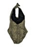 Miraclesuit Animal Print Gold One Piece Swimsuit Size 8 - photo 2