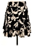 CAbi Print Black Casual Skirt Size M - photo 2