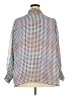 Calvin Klein 100% Polyester Silver Long Sleeve Blouse Size 2X - photo 2