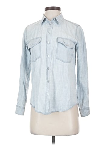 Club Monaco Long Sleeve Button-Down Shirt (view 1)