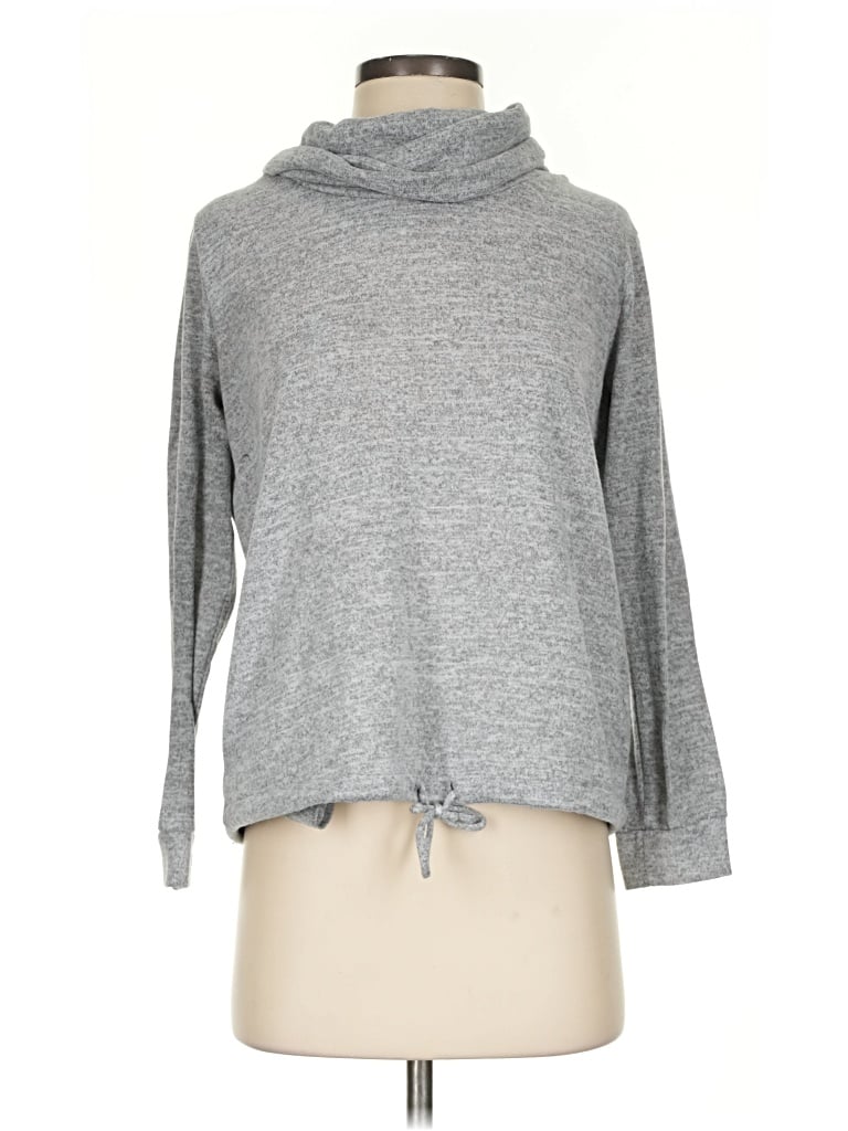 Pre-owned Loveappella Turtleneck Sweater In Gray
