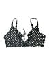 Sunsets Polka Dots Black Swimsuit Top Size T2 - photo 1