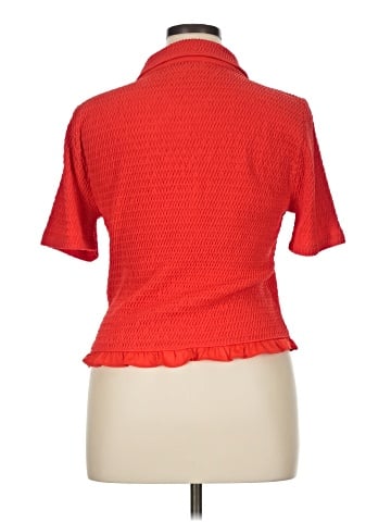 Ann Taylor LOFT Short Sleeve Blouse (view 2)