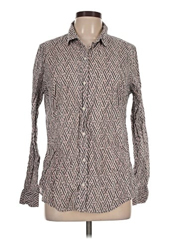 Banana Republic Factory Store Long Sleeve Button-Down Shirt (view 1)
