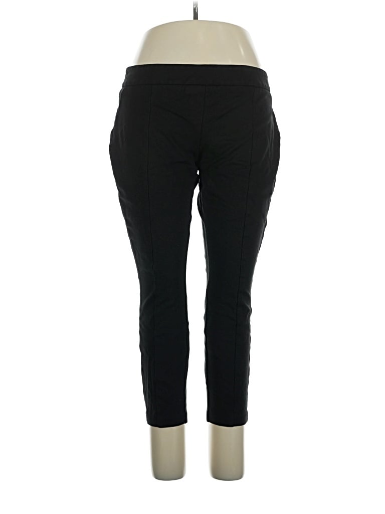 Pre-owned Hilary Radley Active Pants In Black