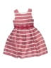 Jona Michelle 100% Polyester Stripes Red Pink Dress Size 8 - photo 1