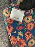Tucker 100% Silk Blue 3/4 Sleeve Silk Top Size M - photo 8