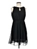 Zara Basic Solid Black Cocktail Dress Size S - photo 1