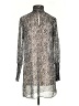 Bailey 44 Animal Print Silver Casual Dress Size 2 - photo 1
