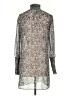 Bailey 44 Animal Print Silver Casual Dress Size 2 - photo 2