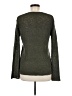 Zara Metallic Green Pullover Sweater Size M - photo 2