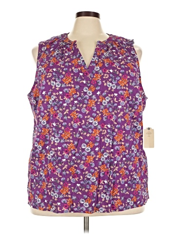 St. John's Bay Sleeveless Blouse (view 1)