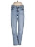 AGOLDE 100% Cotton Hearts Blue Jeans Size 25 waist (estimated) - photo 1