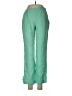 Calvin Klein 100% Rayon Floral Green Casual Pants Size 6 - photo 1