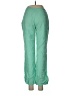 Calvin Klein 100% Rayon Floral Green Casual Pants Size 6 - photo 2