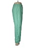 Calvin Klein 100% Rayon Floral Green Casual Pants Size 6 - photo 4