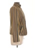 Akris Punto 100% Wool Stripes Gold Wool Blazer Size 10 - photo 4