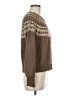 Evereve 100% Acrylic Chevron-herringbone Brown Pullover Sweater Size M - photo 4