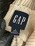 Gap 100% Cotton Stripes Tan Turtleneck Sweater Size S - photo 7