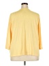 Mary McFadden Yellow 3/4 Sleeve Blouse Size 2X - photo 2