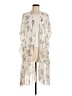 Contempo 100% Polyester Ivory Kimono One size - photo 1